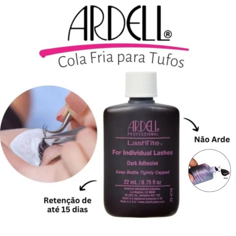 Cola para Cilios Tufinhos Roxa Profissional 22ml - ARDELL