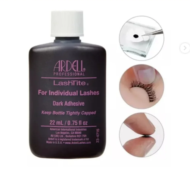 Cola para Cilios Tufinhos Roxa Profissional 22ml - ARDELL