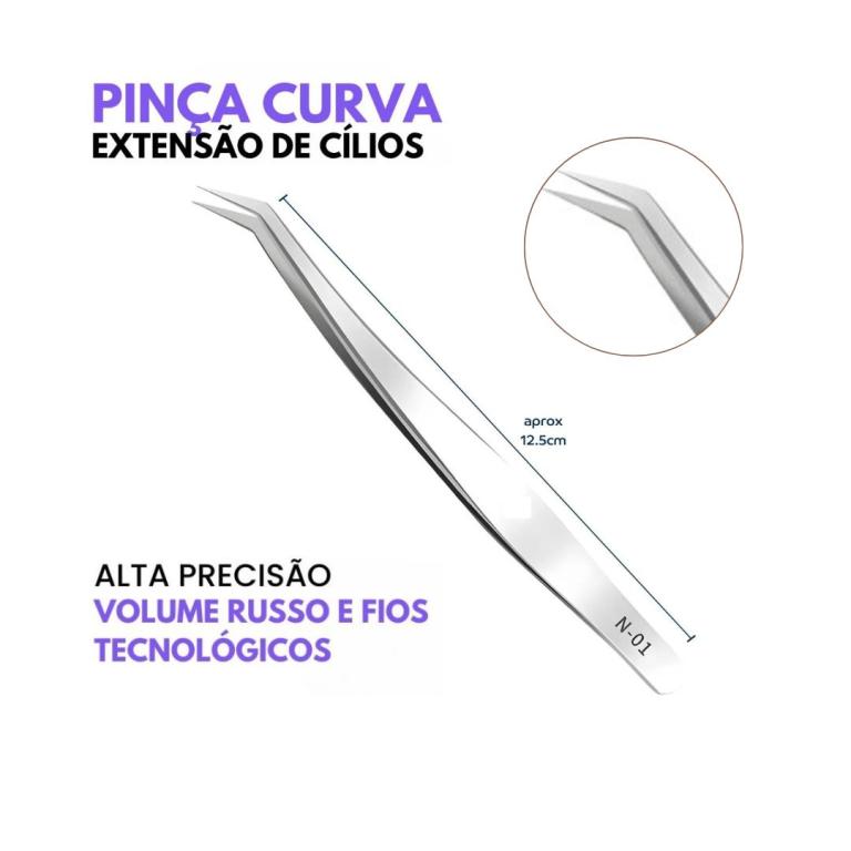 Pinça para Tufinho Volume Russo  - RUBY ANJO