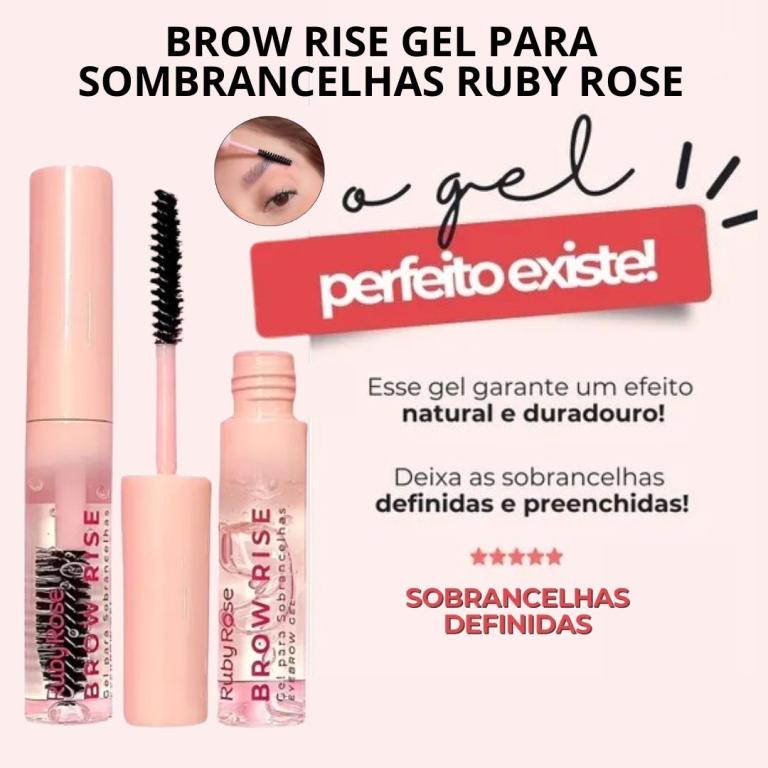 Gel para Sobrancelhas Brow Rise 8,3g - RUBY ROSE