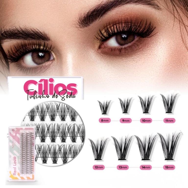 Cilios Tufinhos SEDA 20P 9mm - REAL LOVE