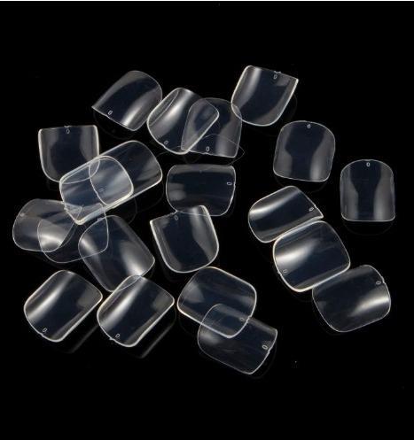 UNHA POSTIÇAS TRANSPARENTE PARA OS PÉS 20PÇS - HELLO MINI