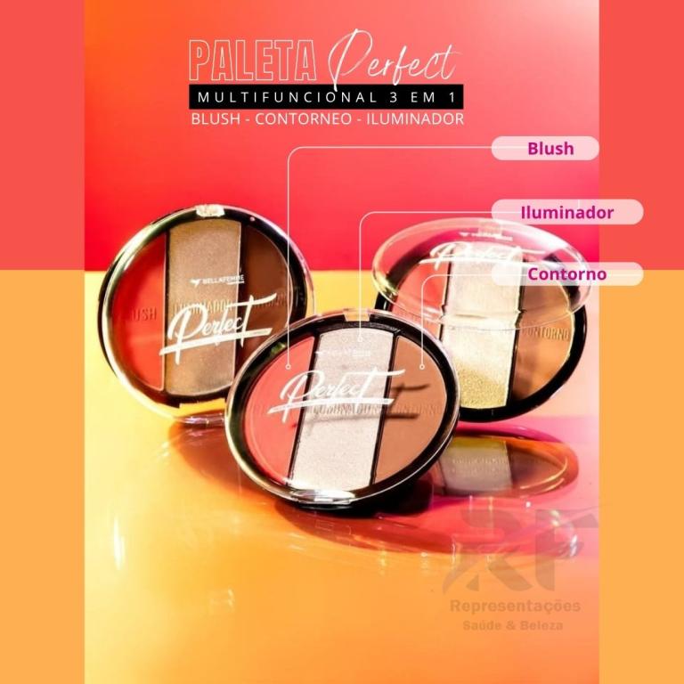 Paleta Multifuncional Perfect 23,5g - BELLA FEMME