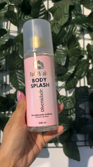 Body Splash Diversidade 220ml - FABY MAKE