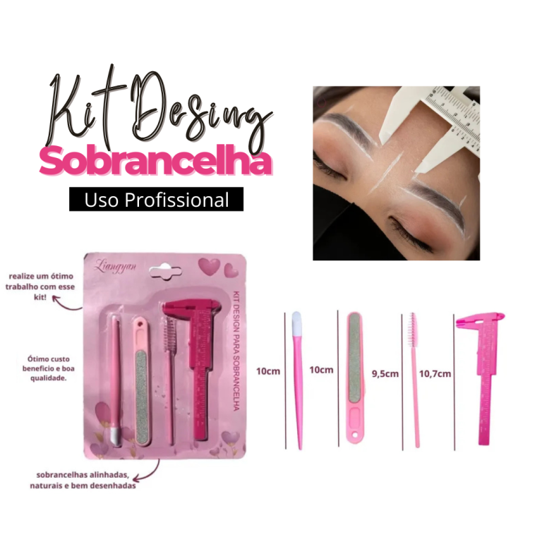 Kit para Desing de Sobrancelha