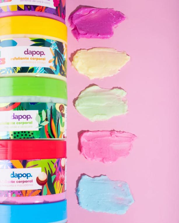 Esfoliante Corporal Rosa Mosqueta e Macadâmia 250g - DAPOP