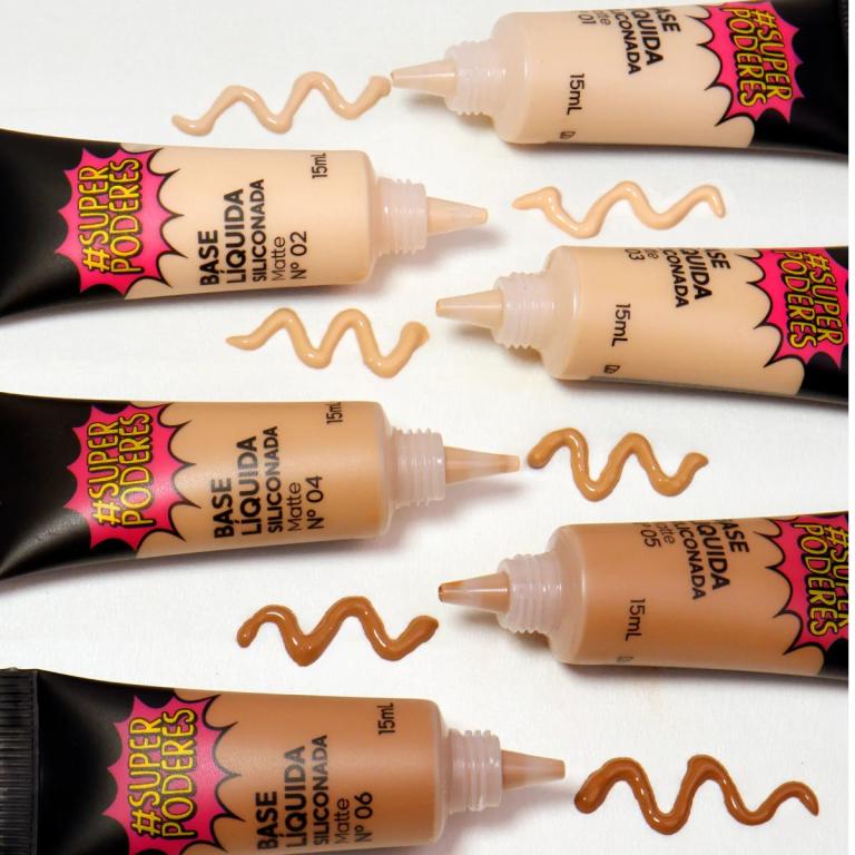 Base Liquida Siliconada Matte 15ml - SUPER PODERES