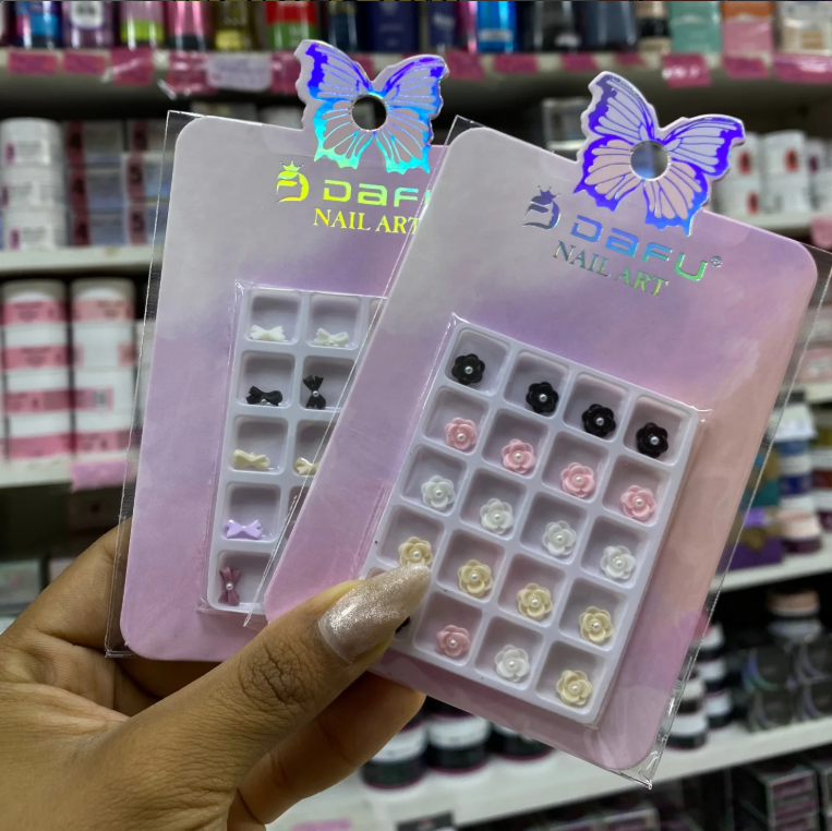 DECORACAO 3D PARA UNHAS - DAFU