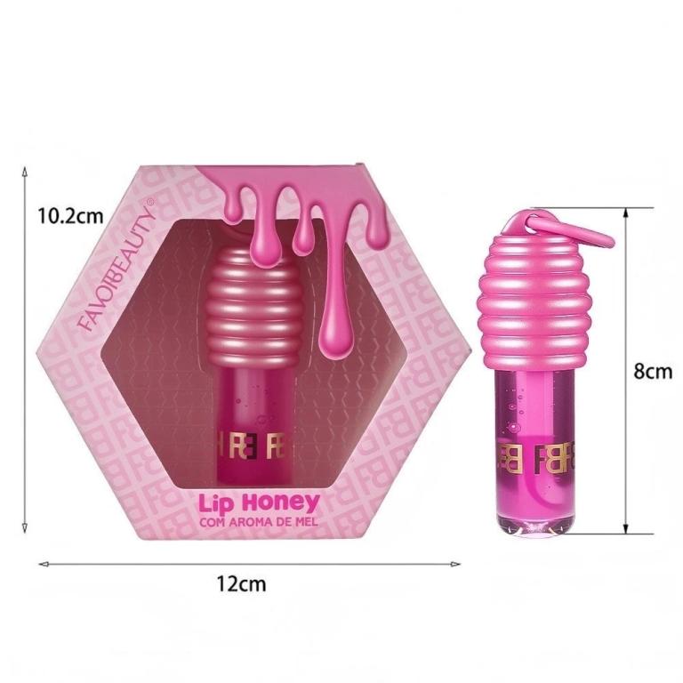 Gloss FRAN Lip Honey Morango 6g - FRANCINY