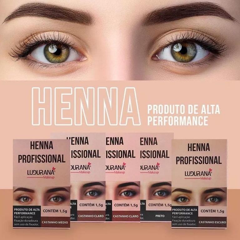 Henna Profissional CAST MEDIO 1,5g - LUDURANA B00174