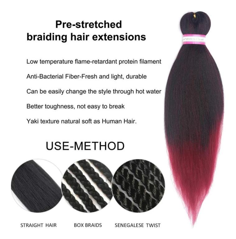 Cabelo Jumbo Fibra Premium Tranças Afro 300g - EZ BRUNETTE