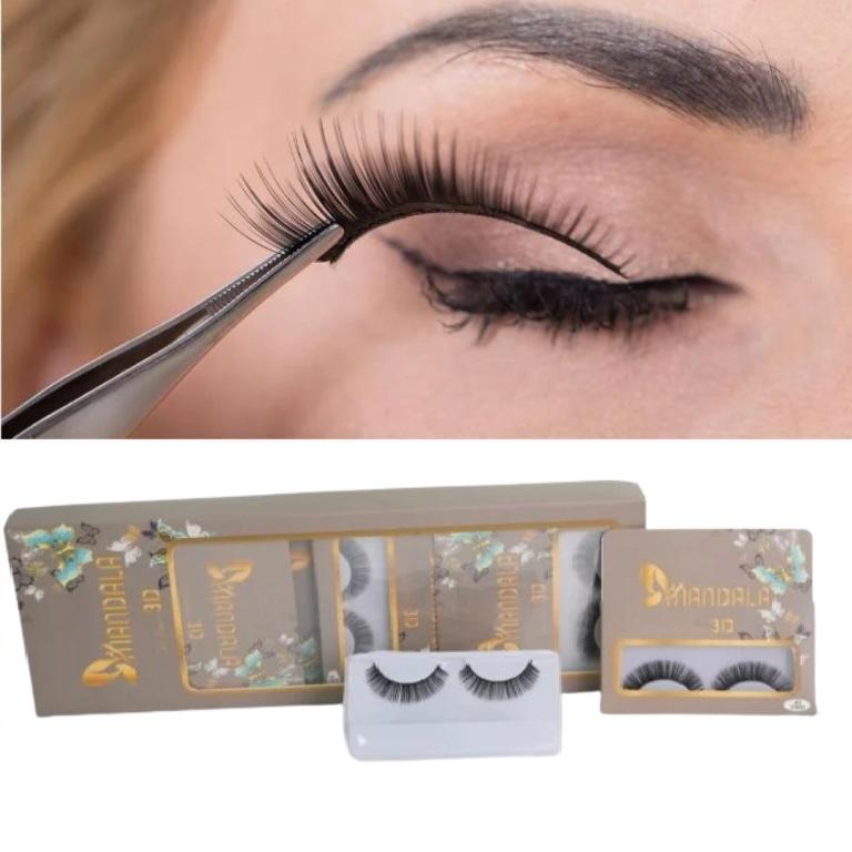 CILIOS POSTIÇOS 3D F005 C/10PARES - MANDALA