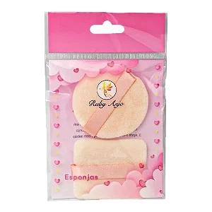 Esponja Redonda e Quadrada para Maquiagem