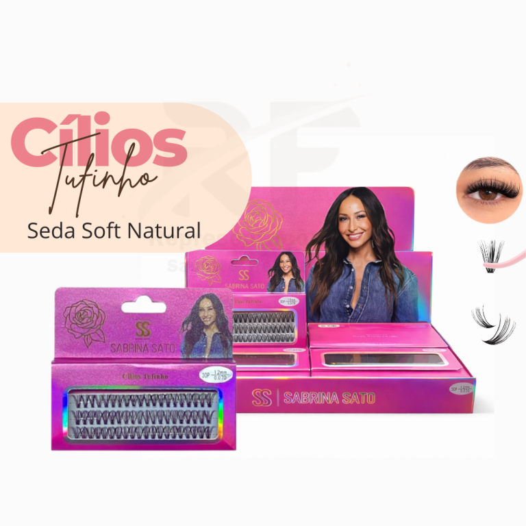 Cilios Tufinho Seda 0.08D 20P 10mm - SABRINA SATO