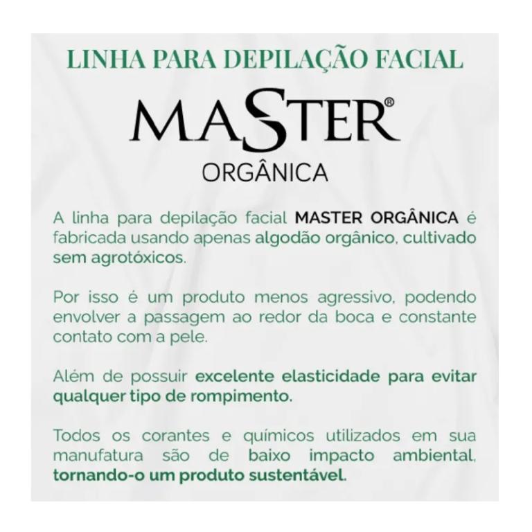 Linha Fio Organico para Depilação Egípcia 300m - MASTER