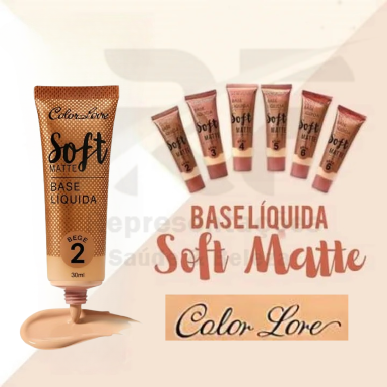 Base Liquida Soft Matte 30ml - COLOR LOVE