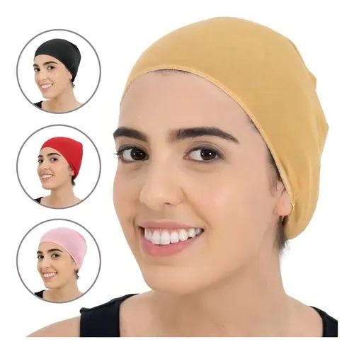 Touca Nero Bege Tam/Unico - SANTA CLARA