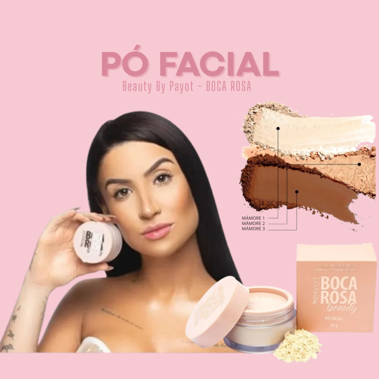 Pó Facial Solto Beauty By Payot 20g - BOCA ROSA