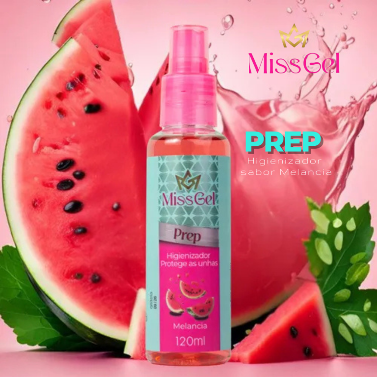 Prep Melancia Preparador p/ Unha Profissional 120ml - MISS GEL
