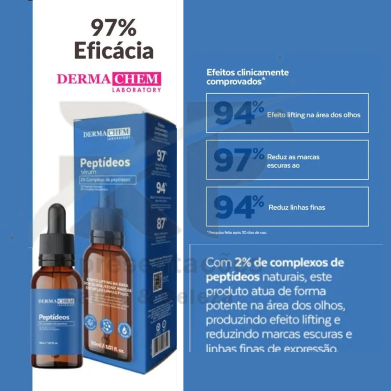 Serum Peptídeos 30ml - DERMACHEM