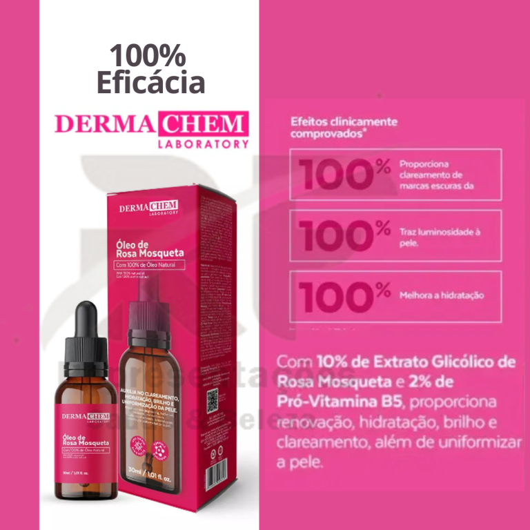 Serum Rosa Mosqueta 30ml - DERMACHEM