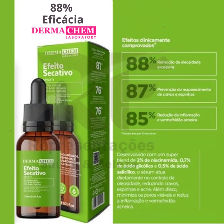 Serum Efeito Secativo 30ml - DERMACHEM
