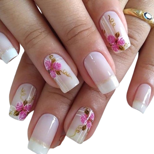 Adesivo Artesanal Casadinha para Unhas c/10 und