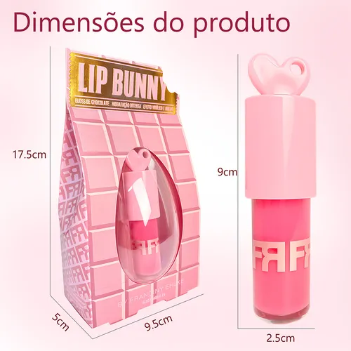 Lip Gloss FRAN Lip Bunny Rosa 5g - FRANCINY