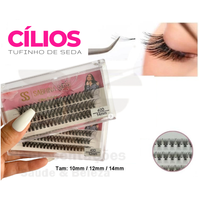CILIOS TUFINHO DE SEDA 12MM 40P - SABRINA SATO