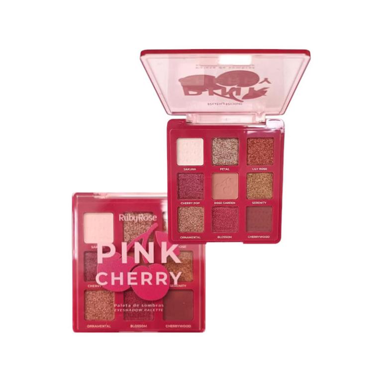 PALETA DE SOMBRAS PINK CHERRY - RUBY ROSE
