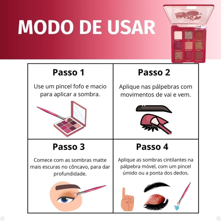 PALETA DE SOMBRAS PINK CHERRY - RUBY ROSE