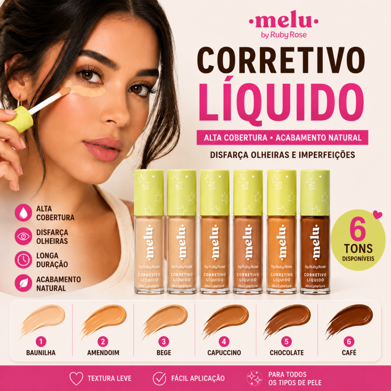 Corretivo Liquido Melu 5g - RUBY ROSE