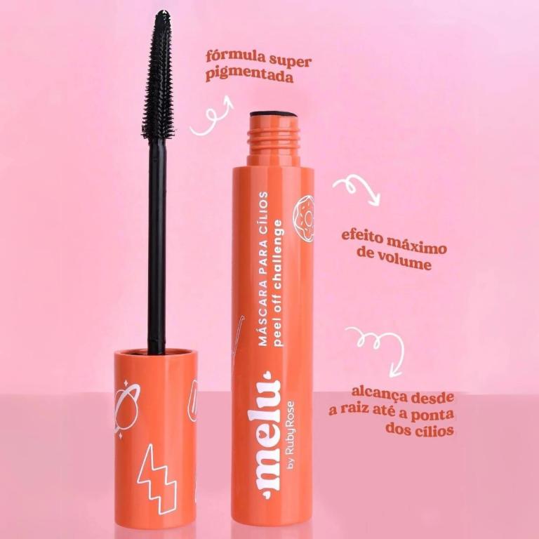Mascara de Cilios Peel Off Challenge Melu 14,5g - RUBY ROSE