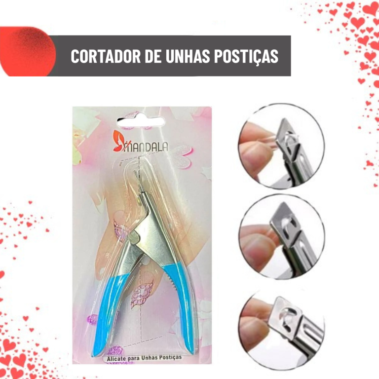 CORTADOR DE UNHAS POSTIÇAS - MANDALA
