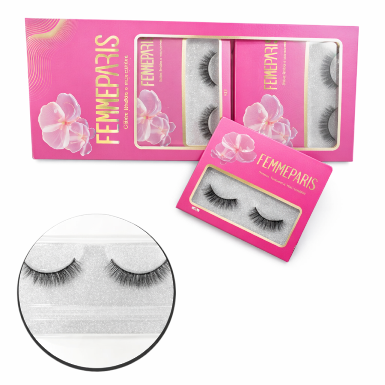 CILIOS POSTIÇOS 8D F003 FEMME PARIS