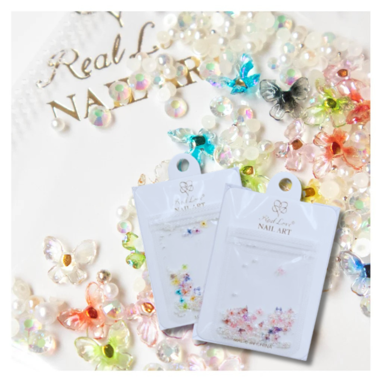 Decoração de Unha Apliques em 3D Charm - REAL LOVE