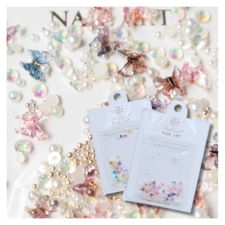 Decoração de Unha Apliques em 3D Charm - REAL LOVE