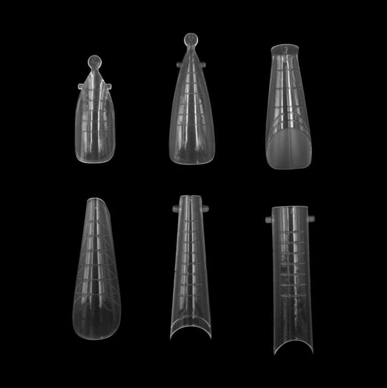 Molde F1 Box Mix Alongamento Poligel 288 peças - REAL LOVE