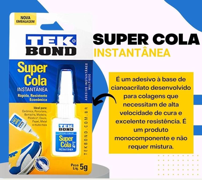 ADESIVO INSTANTANEO 5 GRAMAS BLISTER - TEKBOND
