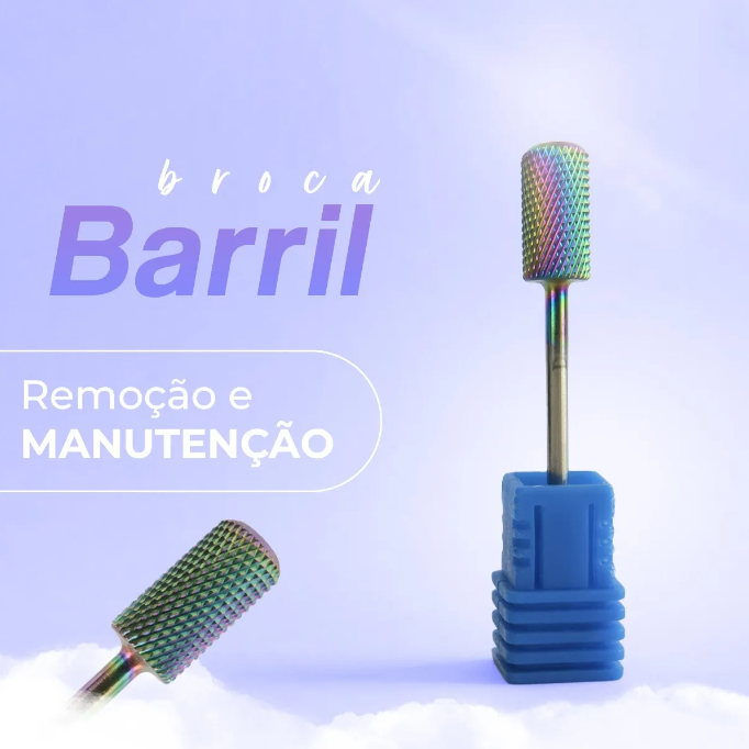 Broca de Tungstenio BARRIL Remoção Acabamento Gel