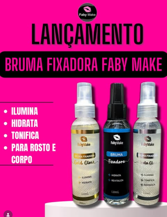 Bruma Fixadora Matte 120ml - FABYMAKE