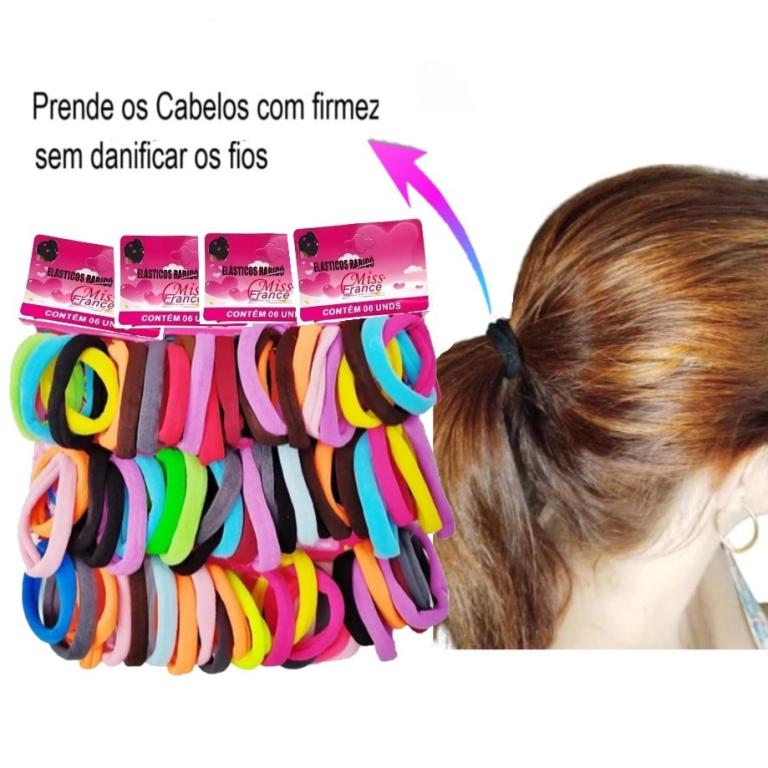 Xuxinha Rabico Colorida com 12 pacotes - MISS FRANCE