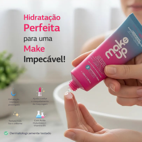 Hidratante Facial Primer Anticraquelamento 100ml - DERMACHEM