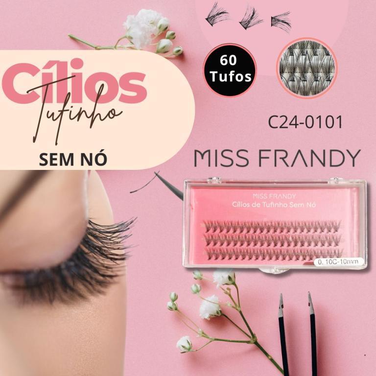 CILIOS TUFINHO SEDA SEM NO 12MM 20P - MISS FRANDY