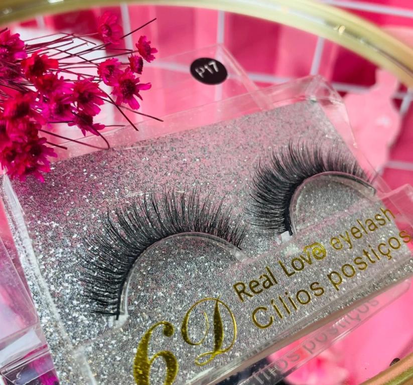 Cílios Postiços 6D Artesanal Box c/ 10pares – REAL LOVE
