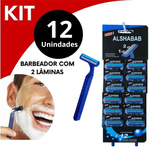 BARBEADOR 2 LAMINAS C/12UN - ALSHABAB
