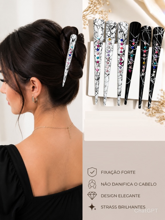 BICO DE PATO PRISILHA DE CABELO