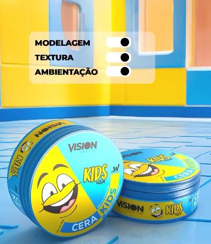 CERA KIDS FIXAÇÃO FORTE 130G - VISION
