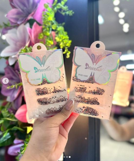 Pedra Cristais Strass de Decoração para Unhas - MANDALA
