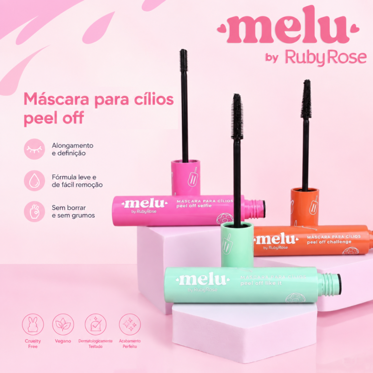 Mascara de Cilios Peel Off Melu Ruby Rose